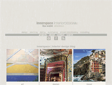 Tablet Screenshot of innerspaceinteriordesign.com